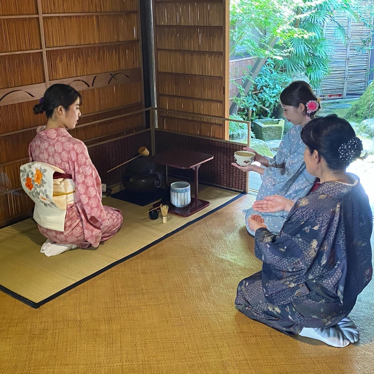 江戸時代から続くお茶屋で茶道体験 体験 豊の国千年ロマン観光圏